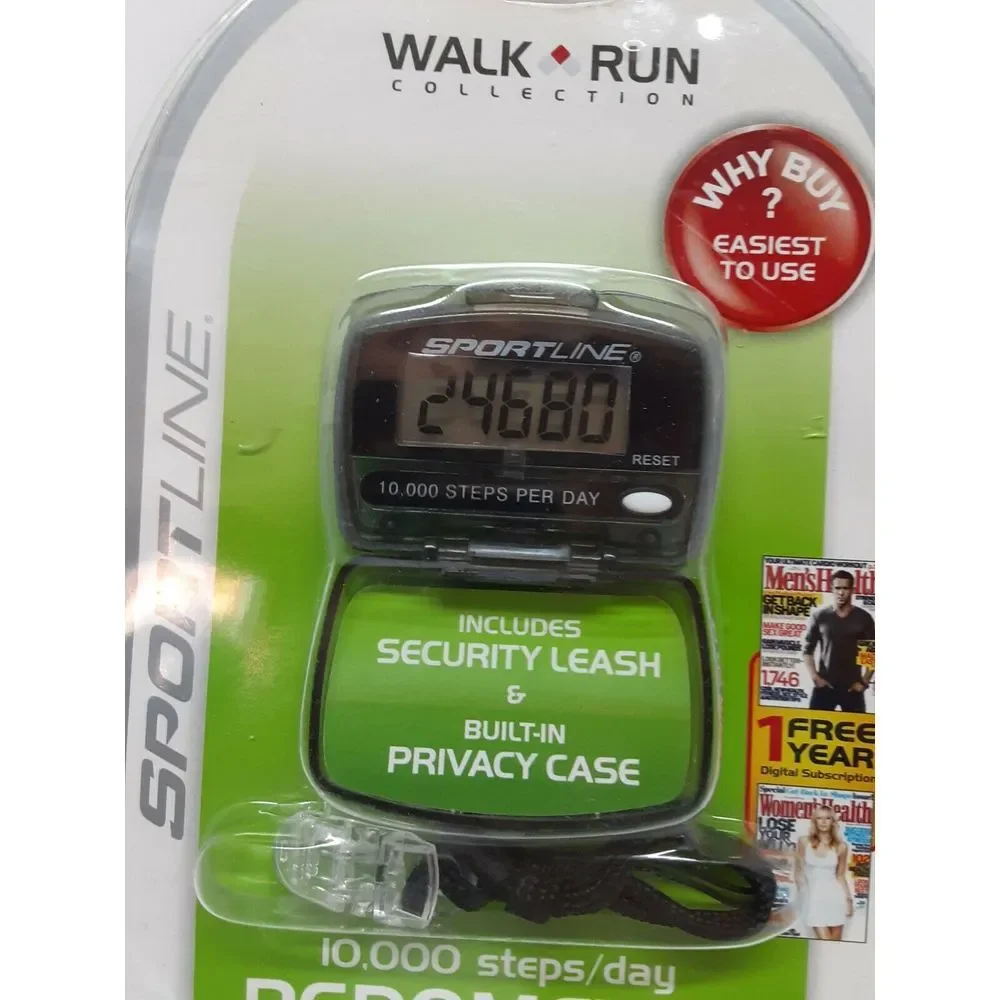 New‎ Sportline Clip-n-Go Pedometer | Factory Sealed I